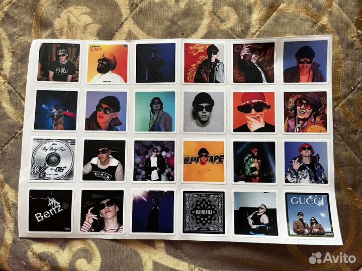 Наклейки Big Baby Tape