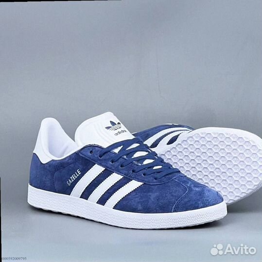 Кроссовки Adidas Gazelle Blue (Арт.75362)