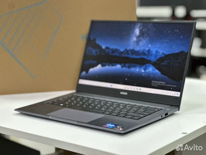 Новый ноутбук honor ryzen5-5500u озу 8gb