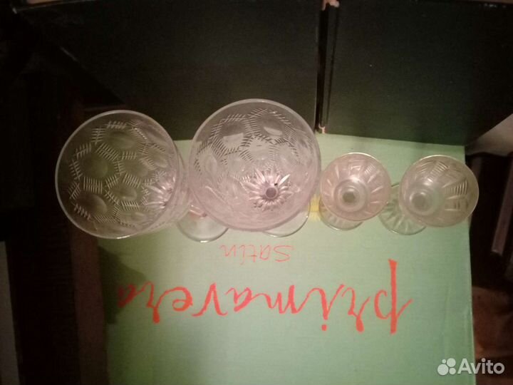 Стаканы и рюмки СССР