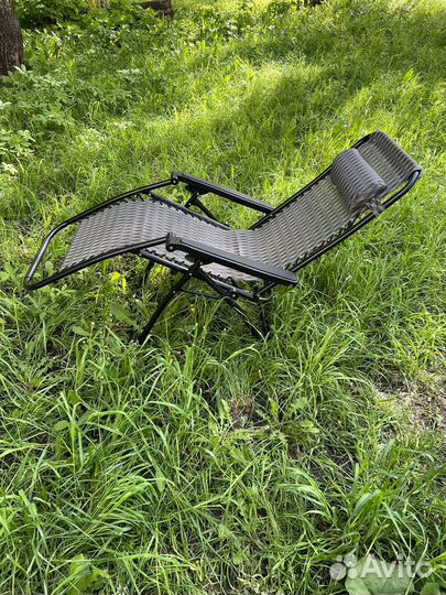 Кресло шезлонг складное