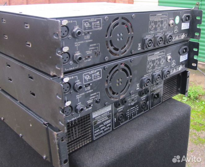 Усилители звука Pro 180-2550W 3ш QSC PV Crown CVR