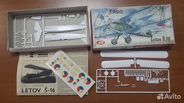 Модель самолета KP Letov S-16 1/72