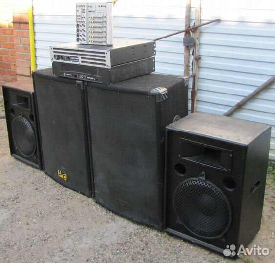 Колонки FA MC 2000W 4шт D12-15