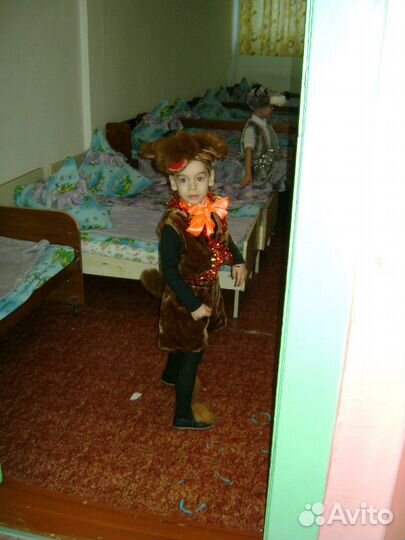 Карнавальный костюм Батик Собака Филя, цвет: корич