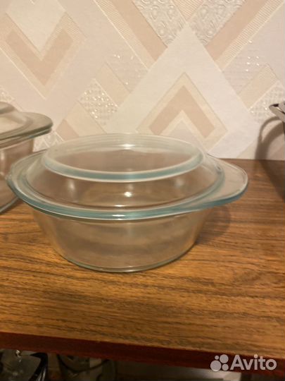 Стеклянные чаши для печки и микроволновки