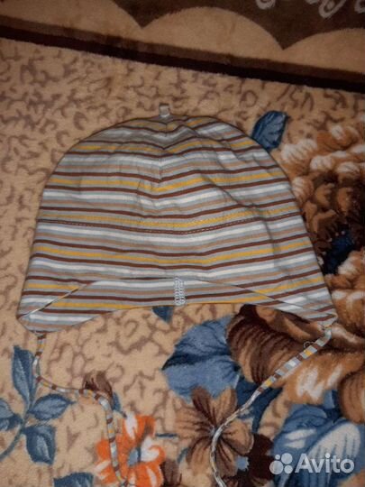 Шапка зимняя на новорождённого малыша