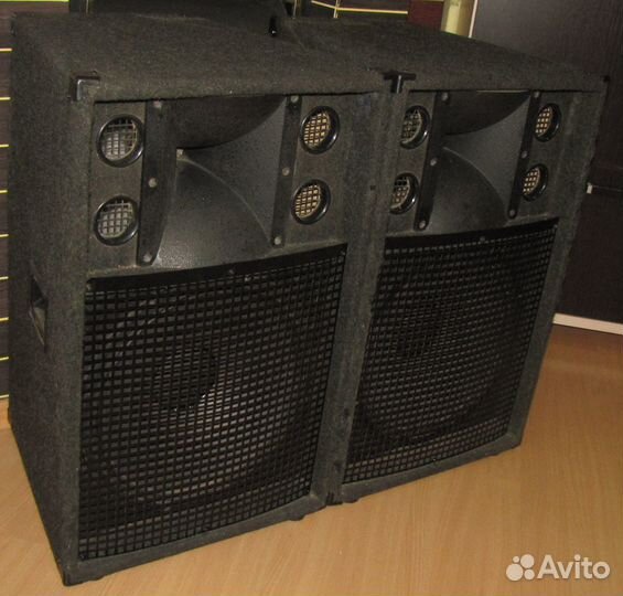 Колонки активные EVM 1000W QS153P 2шт Park Fx700Es