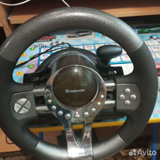 Игровой Руль defender forsage gtr