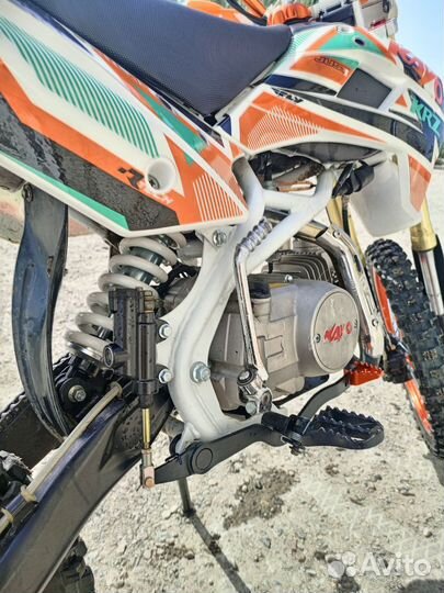 Питбайк Kayo krz 125 полуавтомат