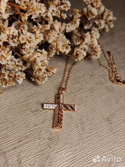 Цепочка с крестиком