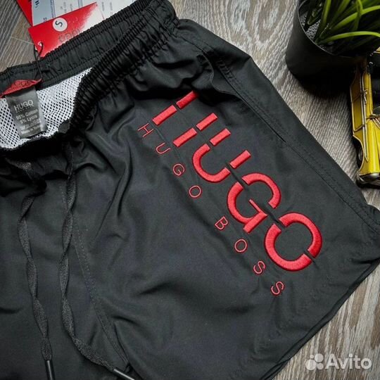 Шорты Чёрные Hugo Boss