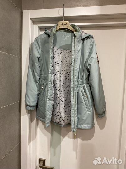 Куртка демисезонная для девочки Crockid 128р