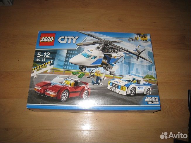 Конструктор lego city 60138 и 60172