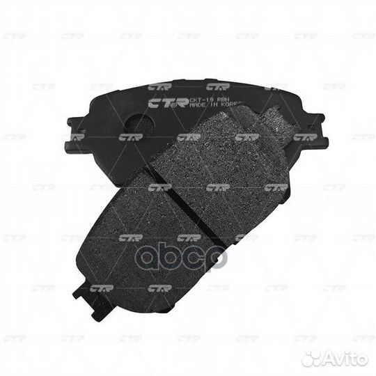 CKT-19 Колодки тормозные дисковые перед G