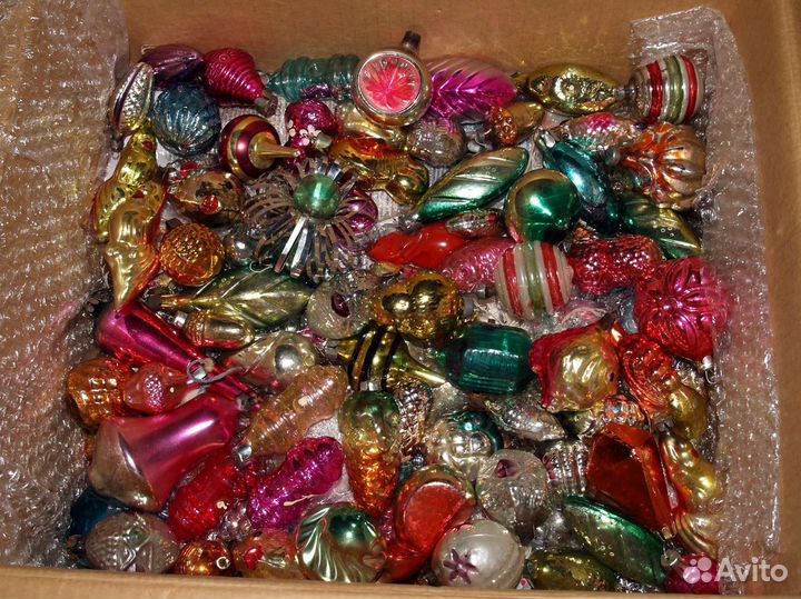 Елочные игрушки СССР 50-60-70-ые годы