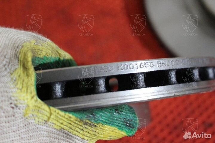 Передние тормозные диски Renault Logan 2