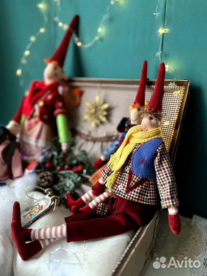 Новогодний гном Борис