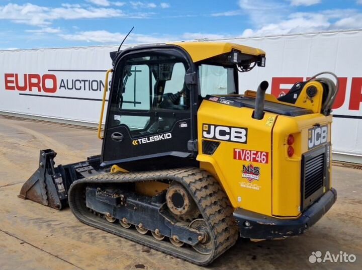 Стекло кузовное правое возле стрелы Jcb Eco Robot