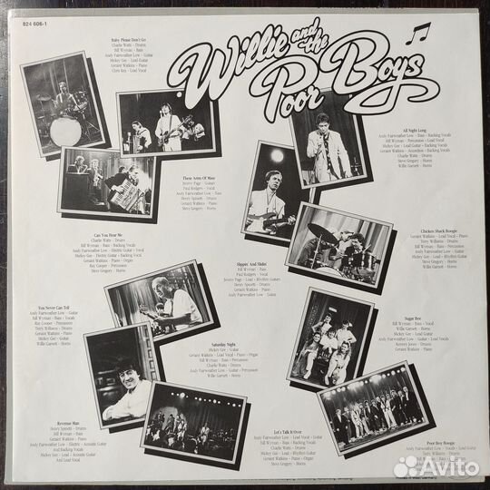 Пластинка Willie And The Poor Boys 85, Ger