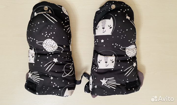 Муфты-варежки на коляску