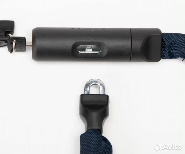 Замок противоугонный велосипедный для цепи 520