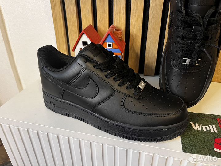 Кроссовки Nike Air Force 1 черные