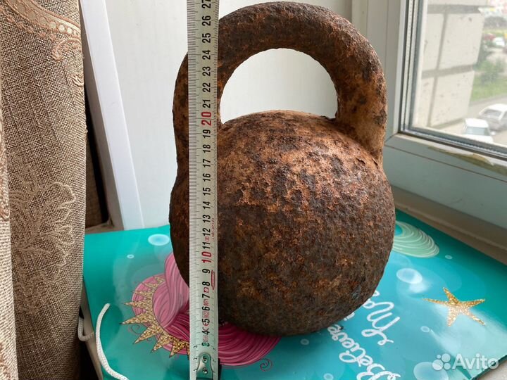 Гиря 32 кг СССР