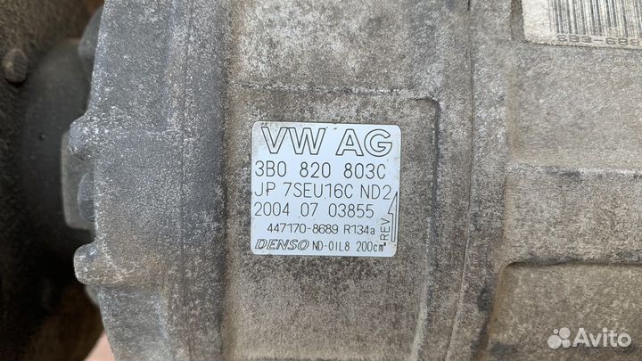 Компрессор кондиционера Porsche Caeyenn 955