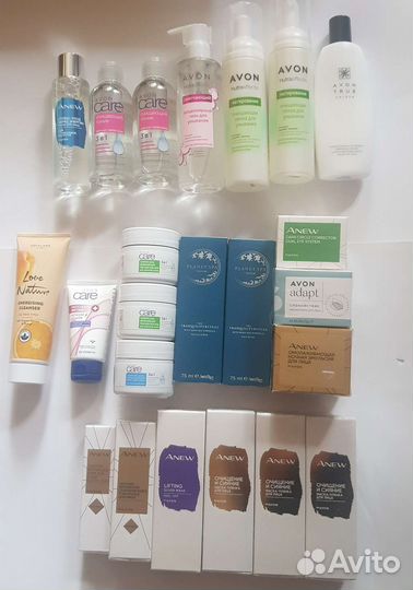 Тоники, кремы, маски, скрабы Avon
