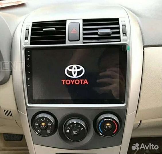 Toyota corolla магнитола Android с гарантией новая