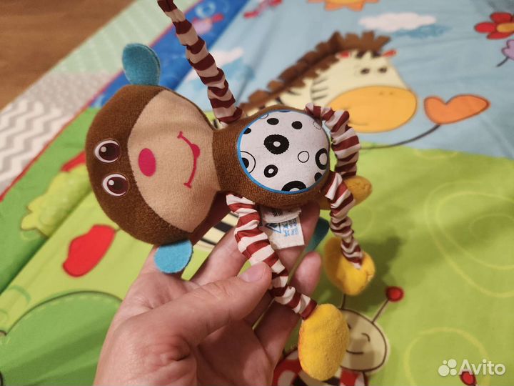 Развивающий коврик tiny love Разноцветное сафари