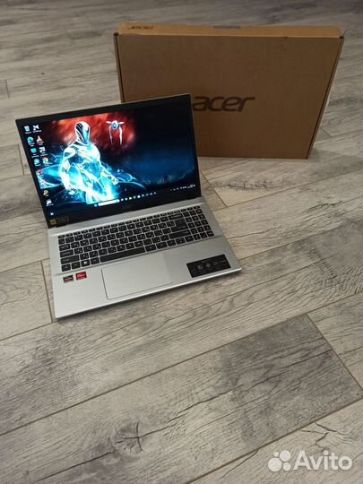 Новый Acer ryzen 7 5700u 8 ядер/ram16/ssd512