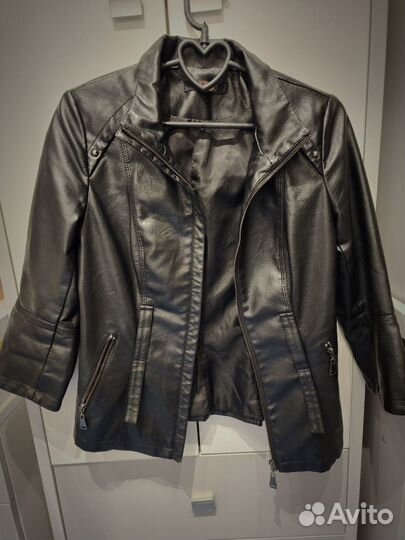 Кожаный пиджак