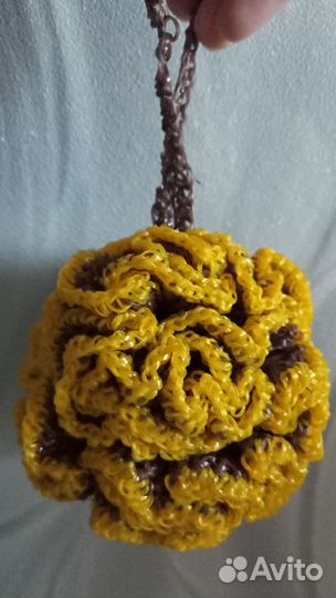 Мочалка ручной работы