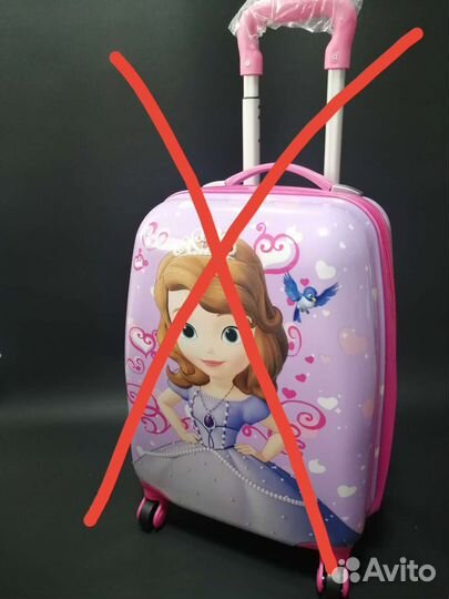 Чемодан детский новый