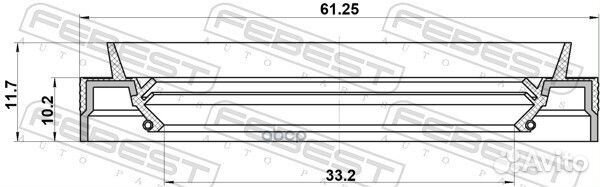 Сальник привода ford focus CEW 2014- EU 95JES