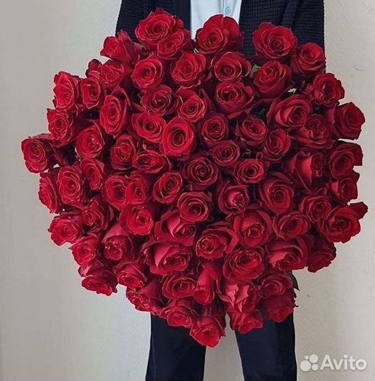 Высокие розы Доставка цветов