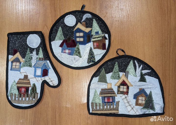 Прихватки и грелки на чайник, ручная работа