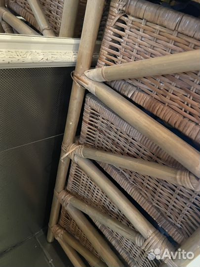 Шкаф-комод из ротанга