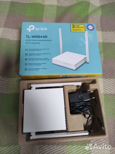 Wi-Fi маршрутизатор (роутер) TP-Link TL-WR844N