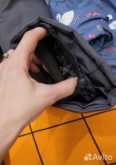 Зимняя куртка с комбинезоном