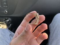 Золотое кольцо мужское 585