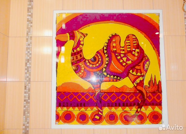 Закаленное стекло с фотопечатью для кухни