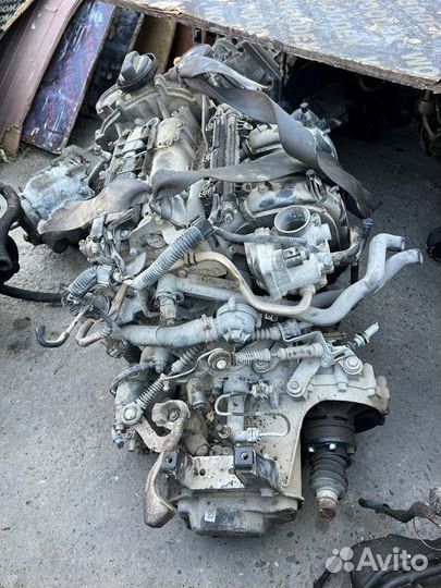 Контрактный двигатель volkswagen polo AZQ
