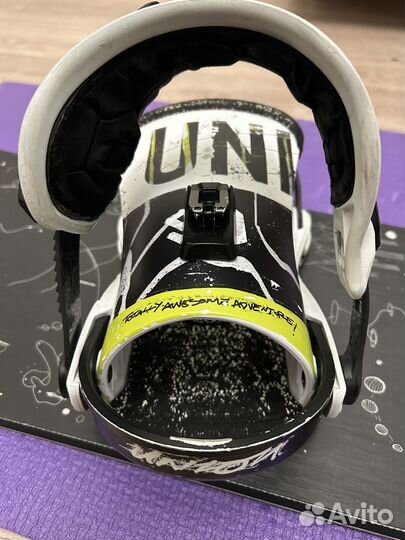 Крепления для сноуборда union