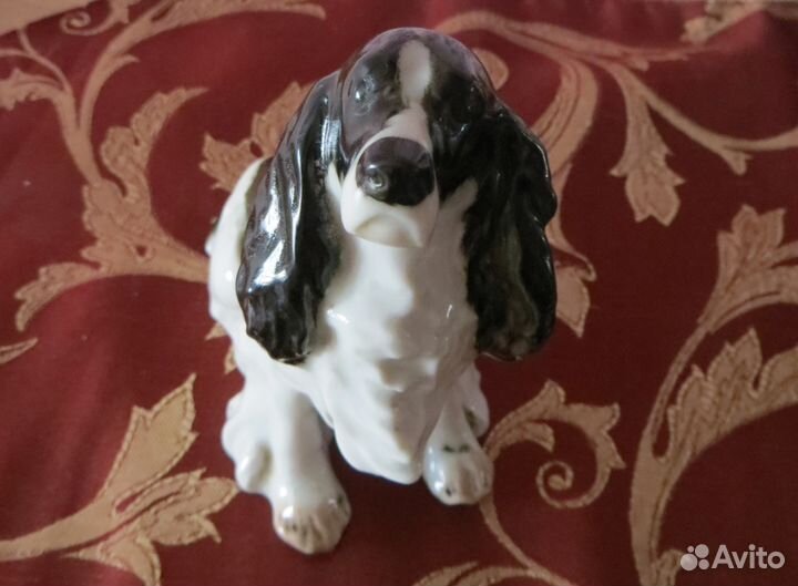 Собака фарфор