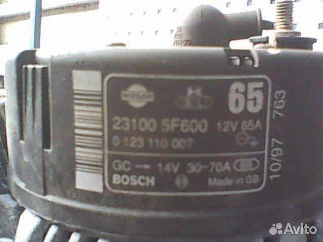 Генератор Nissan Primera 11 23100 5F600 bosch