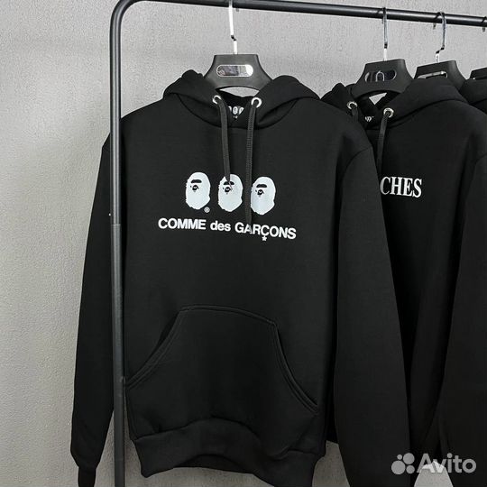 Худи Bape Comme Des Garson