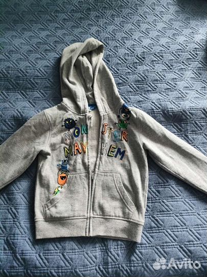 Теплые вещи для мальчика пакетом 5-6лет (110-116)